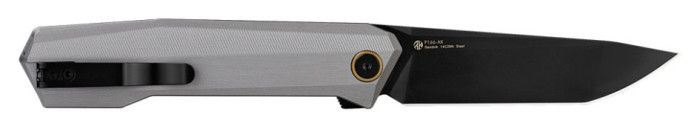 Ніж складаний туристичний Ruike P166-AК, (9.2 см) 14C28N / Aluminum сірий