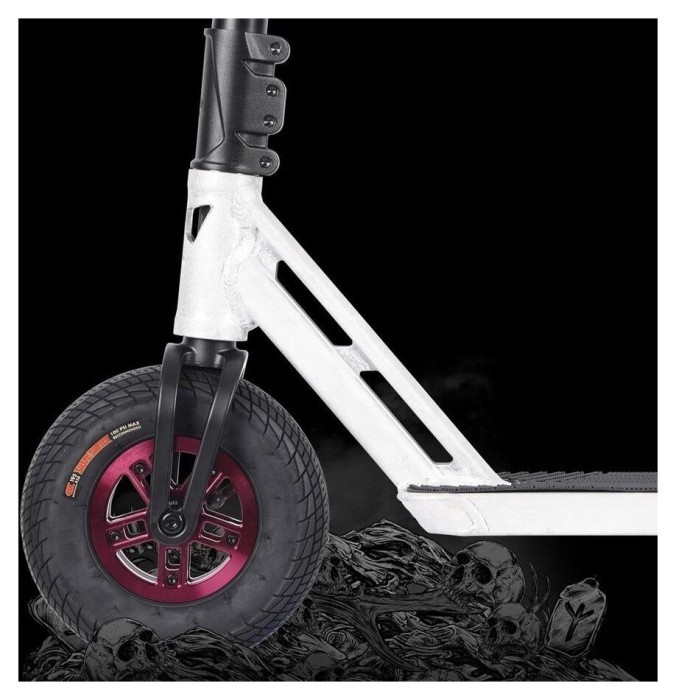 Трюковый самокат Triad Shape Shifter Dirt 5.5" x 20.5" - Stone/Black/Red