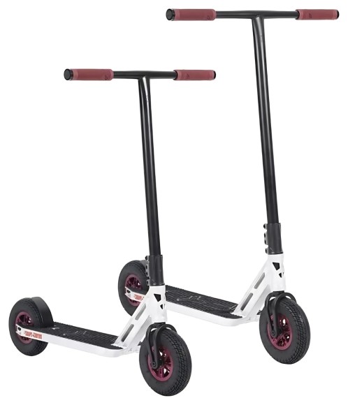 Трюковий самокат Triad Shape Shifter Dirt 5.5" x 20.5"- Stone/Black/Red, укр