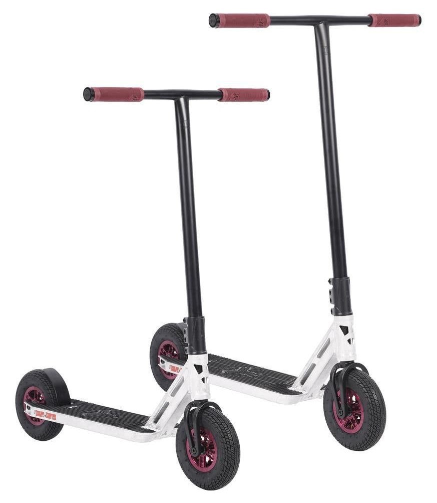 Трюковый самокат Triad Shape Shifter Dirt 5.5" x 20.5" - Stone/Black/Red