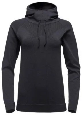 Жіноча худі з рукавом реглан Black Diamond W Crux Hoody, Carbon, р. L