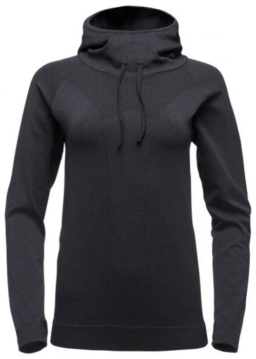Жіноча худі з рукавом реглан Black Diamond W Crux Hoody, Carbon, р. L