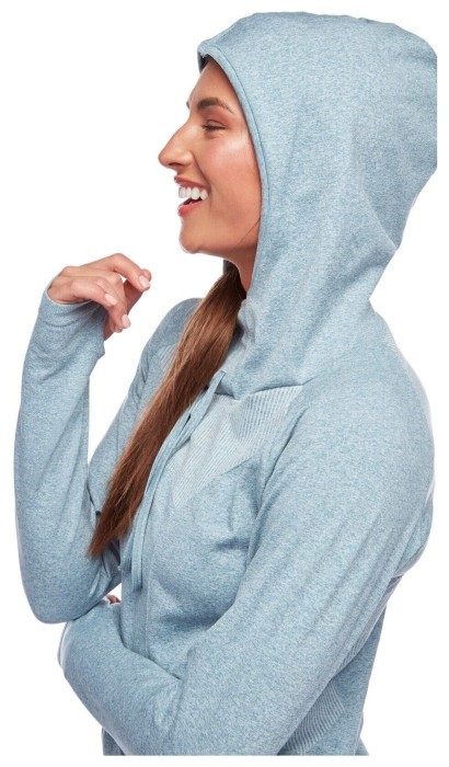 Жіноча худі з рукавом реглан Black Diamond W Crux Hoody, Carbon, р. L