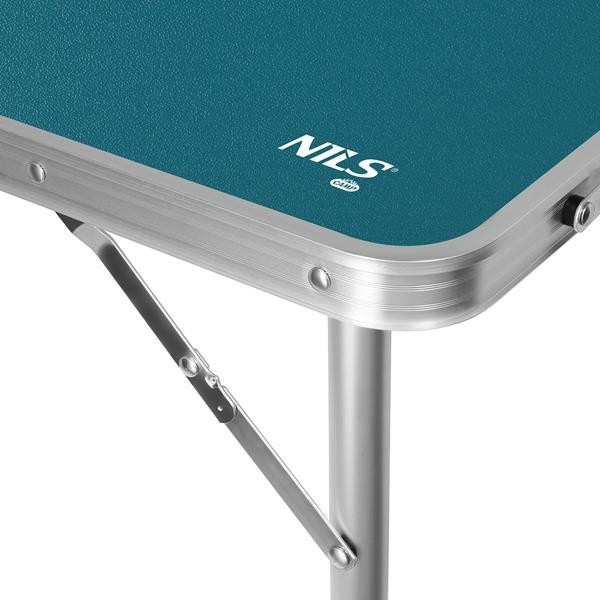 Стіл кемпінговий розкладний NILS CAMP NC1605, синій