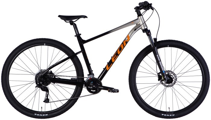 Велосипед AL 29" Leon TN 80 HDD рама-19" серебристый с черным 2025