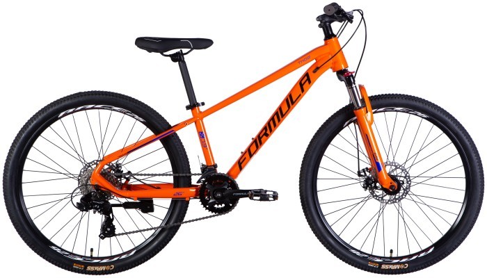 Велосипед AL 26" Formula THOR DD CS рама-13" помаранчево-чорний 2025, укр, укр