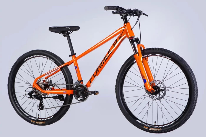 Велосипед AL 26" Formula THOR DD CS рама-13" помаранчево-чорний 2025