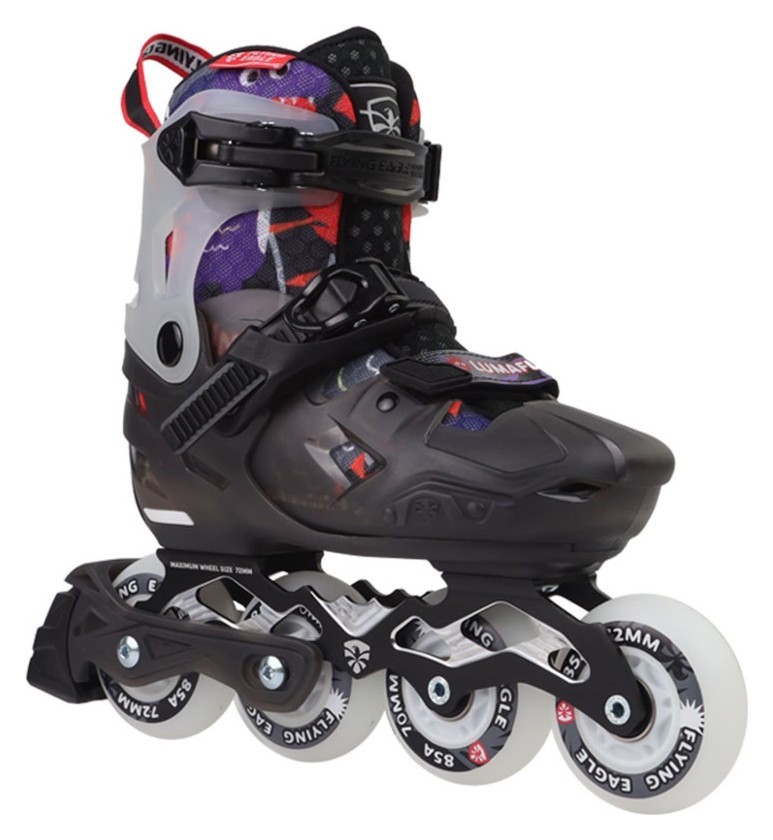 Дитячі розсувні ролики Flying Eagle L8 чорні