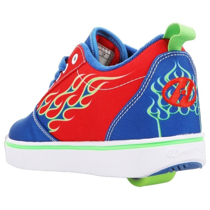 Роликові кросівки Heelys Pro 20 Red Blue Neon Green HE100999