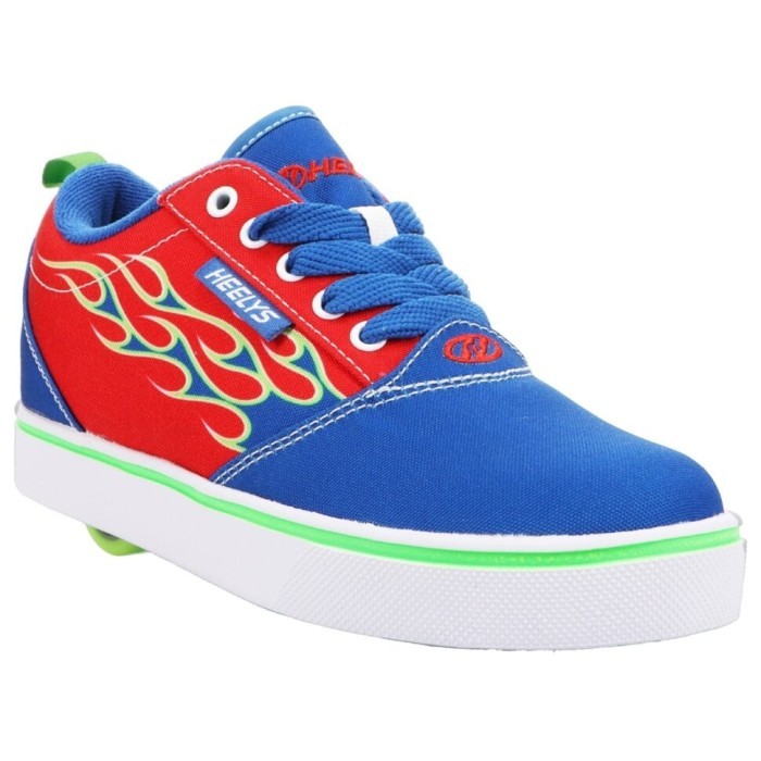 Роликові кросівки Heelys Pro 20 Red Blue Neon Green HE100999