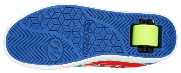 Роликові кросівки Heelys Pro 20 Red Blue Neon Green HE100999