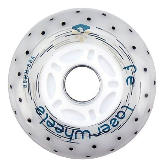 Колесо для роликов, светящиеся Flying Eagle Lazerwheelz Purple 80 мм