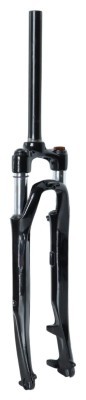 Вилка 28&quot; Амортизаційна з локаутом AL 1-1/8 шток-260mm безрізьбова travel-45мм disc чорний FSD LJ746