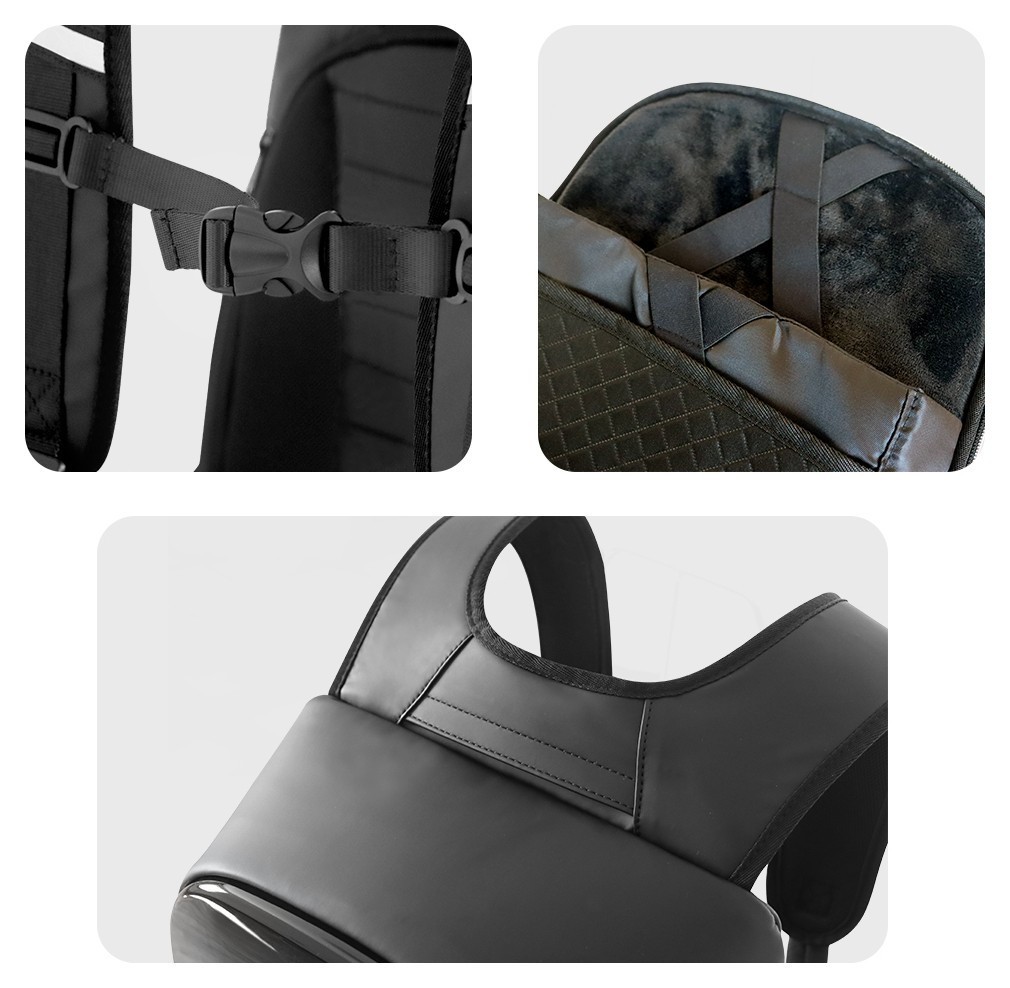 Рюкзак Pixel Pro Max SB9711 Black з LED екраном