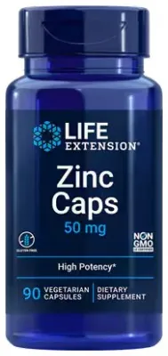 Zinc Caps 50mg - 90 veg caps