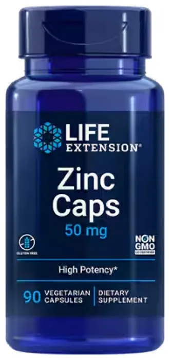 Zinc Caps 50mg - 90 veg caps