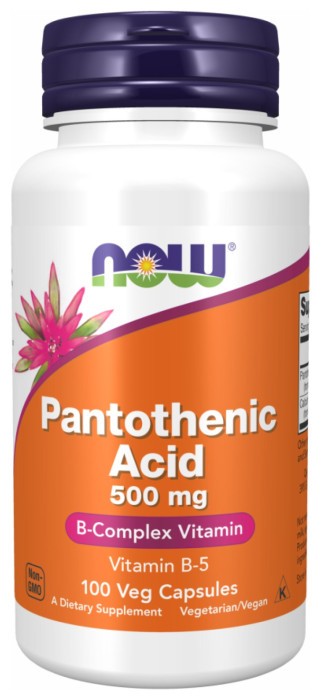 PANTOTHENIC ACID 500mg - 100 vcaps