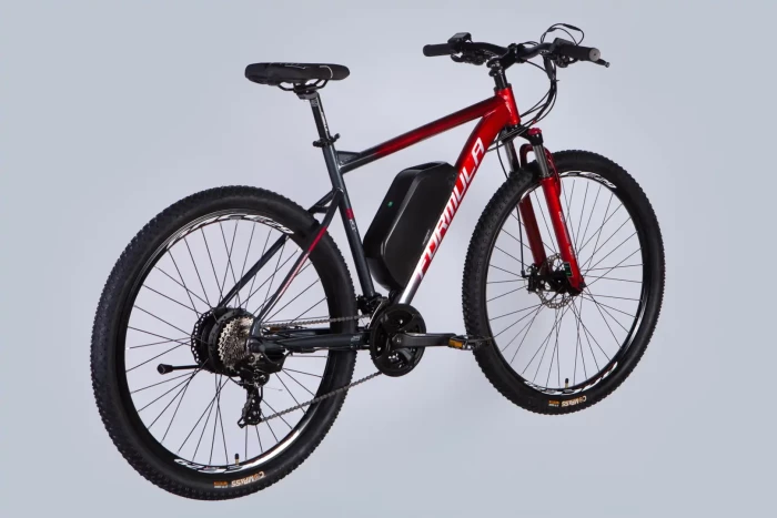 Велосипед з електроприводом 29" AL Formula eF-1 DD CS рама-21" 48B 17.5А*г 500Вт червоно-сріблястий 2026