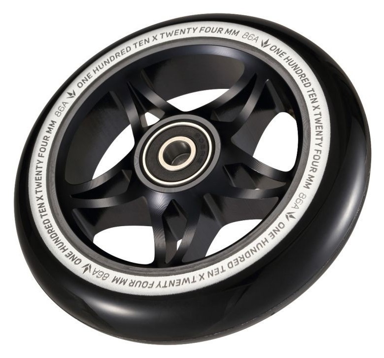 Колесо для трюкового самокату BLUNT S3 110мм x 24мм Black, укр, укр