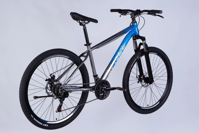 Велосипед ST 27.5" SPACE MARS DD FR рама-17" синьо-сірий 2026