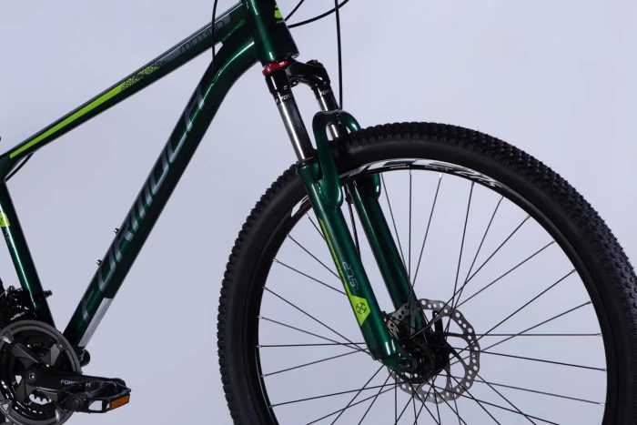 Велосипед AL 27.5" Formula MOTION DD FR рама-16" зелений 2026