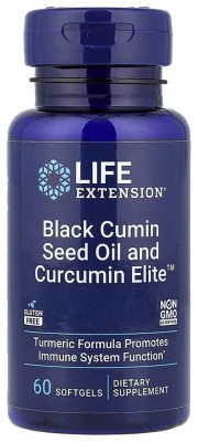Black Cumin Seed Oil and Curcumin Elite™ - 60 softgels (До 12.26)