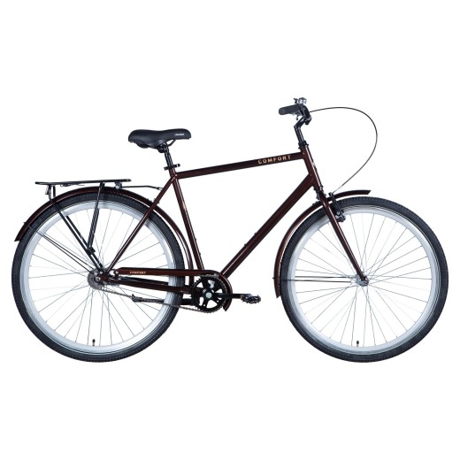 Велосипед 28&quot; Dorozhnik COMFORT MALE 2024 (коричневый) — 