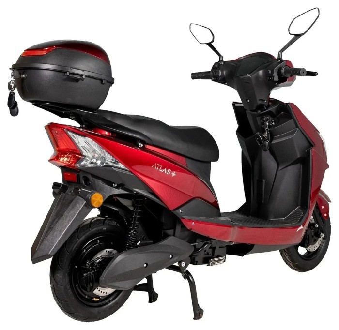 Электроскутер ATLAS Spider Box 1800W Red