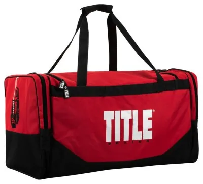 Спортивна сумка TITLE Boxing Deluxe Gear Bag Red (70арк.)