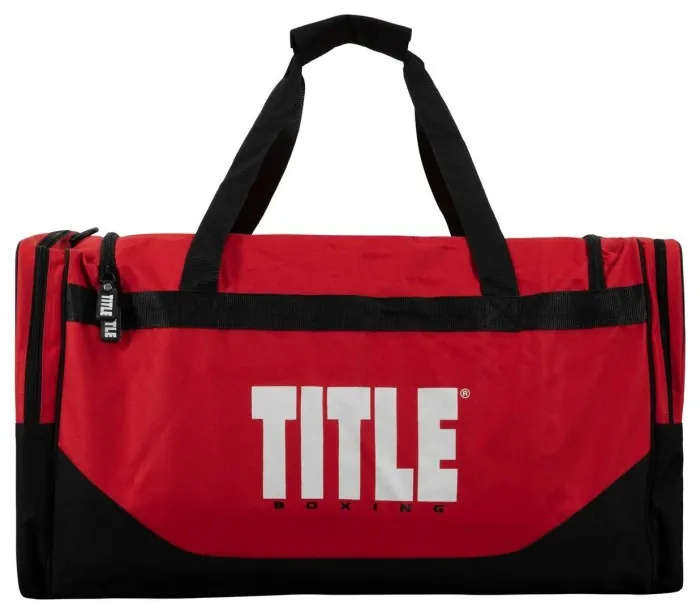 Спортивна сумка TITLE Boxing Deluxe Gear Bag Red (70арк.)