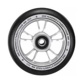 Колесо для трюкового самокату Blunt 10 Spokes Pro 100мм x 24мм - Silver/Black