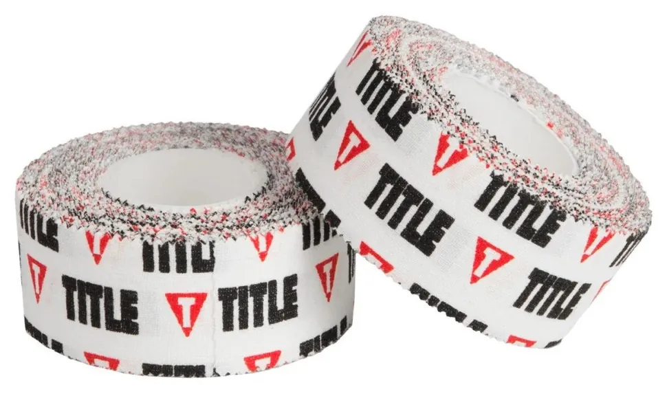 Тейп боксерський TITLE Boxing Premier Tape White (9,2м*1см) (PP_PRBXT 1)