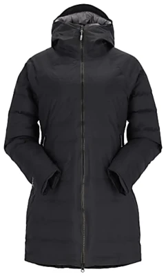 Зимова куртка-парка жіноча Rab Valiance Parka W Black, M