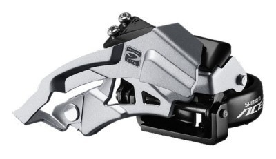 Перемикач перед. під трубу 34,9мм (адаптер 31,8) в+н/тяга нижн. хомут SHIMANO Aсera FD-M3000