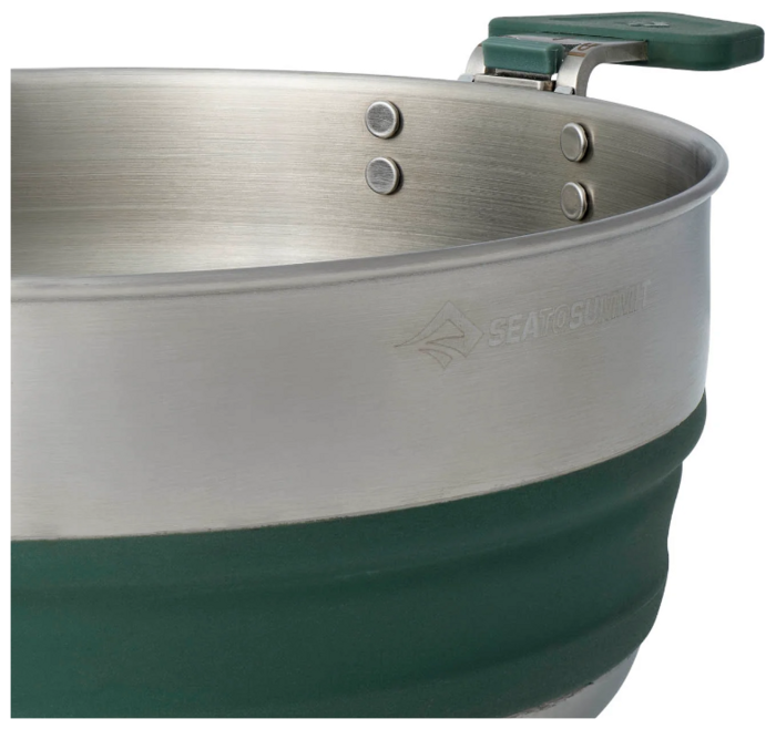 Каструля складана Sea to Summit Detour Stainless Steel Collapsible Pot 5 L, Moonstruck Grey