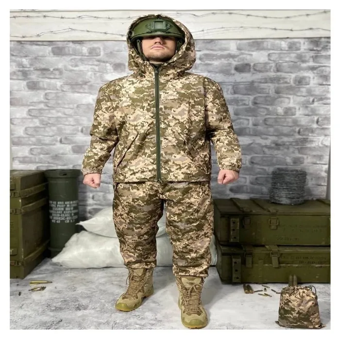 Водонепроникний маскувальний костюм Ranger піксель XXL (RA8924XXL)