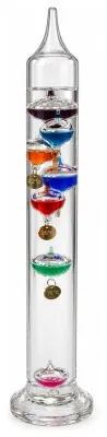 Термометр Галілея Moller 42 cm 7 balls Multicolored/Gold (106333)