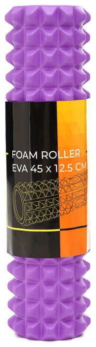 Масажний ролик Cornix EVA 45 x 12.5 см (валик, роллер) XR-0333 Violet