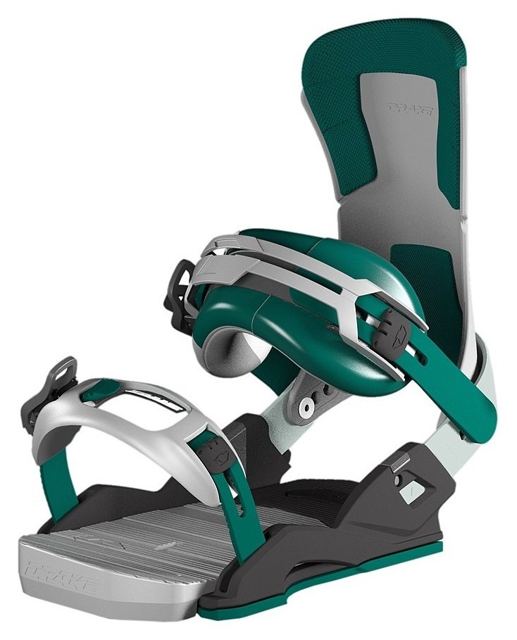Кріплення для сноуборду Drake SUPERSPORT M/L Grey/black/green (71181037), укр, укр