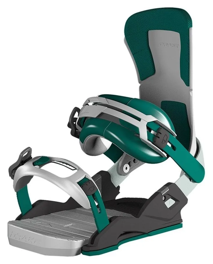 Кріплення для сноуборду Drake SUPERSPORT M/L Grey/black/green (71181037) (M/L black, green, grey)