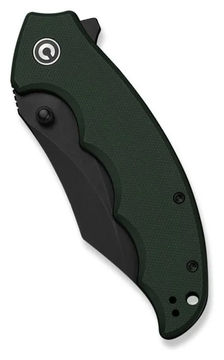 Ніж складаний туристичний Civivi Pentad (8.8 см) Nitro-V / G10 зелений