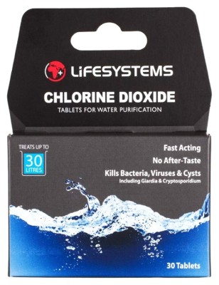 Таблетки для дезинфекции воды Lifesystems Chlorine Dioxide