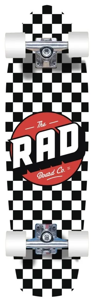 RAD круїзер Retro Checker Cruiser Skateboard 28" - Black (FRD.037520)