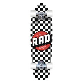 RAD круизер Retro Checker Cruiser Skateboard 28&quot; - Black