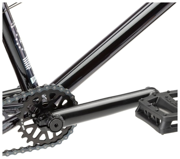 Велосипед KINK BMX LAUNCH 20" 2022 Gloss Iridescent Black