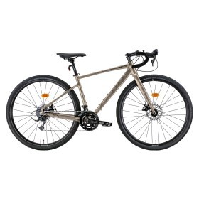 Велосипед 28&quot; Leon GR-90 DD 2022 (бежевий із сірим)
