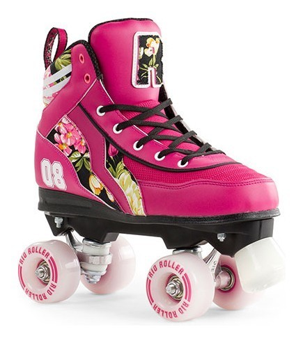 Роликові ковзани Rio Roller Flower 38 Purple, укр