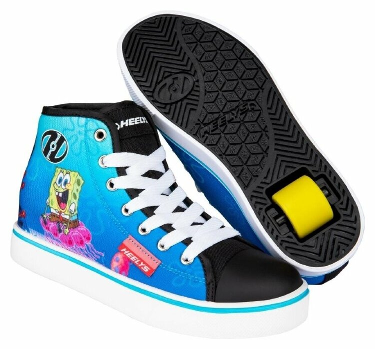 Heelys X Spongebob PRO 20 Prints (HES10361) – Scarpe Da Ginnastica Uomo Con Ruota, Modello Spugna - 4