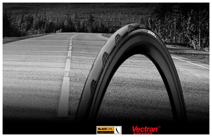 Покришка Continental Grand Prix 5000 - 28" | 700 x 32C, чорна, складна, skin