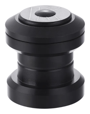 Рулевая колонка 1-1/8" Kenli KL-B208 на пром. подшипниках (черный)